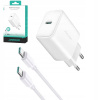 Nabíjačka Joyroom JR-TCF24 sieťová USB-C PD 30W QC SFC - biela + USB kábel Nabíjačka Joyroom JR-TCF24 sieťová USB-C PD 30W QC SFC - biela + USB kábel