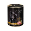 Konzerva pre psa Piper kuracie srdiečka s hnedou ryžou 800g Konzerva pre psa Piper kuracie srdiečka s hnedou ryžou 800g