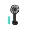 Prenosný USB ventilátor s batériou čierny Prenosný USB ventilátor s batériou čierny