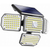 IMMAX CLOVER venkovní solární nástěnné LED osvětlení s PIR čidlem, 5W 08481L IMMAX CLOVER venkovní solární nástěnné LED osvětlení s PIR čidlem, 5W 08481L