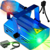 Diskotékový laserový projektor Laser Disco Stroboskop LED svetla RGB Diskotékový laserový projektor Laser Disco Stroboskop LED svetla RGB