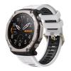 VSETKONAMOBIL 144509 SPORTY Vymeniteľný silikónový remienok Amazfit T-Rex Ultra 2 WHITE-BLACK VSETKONAMOBIL 144509 SPORTY Vymeniteľný silikónový remienok Amazfit T-Rex Ultra 2 WHITE-BLACK