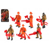Teddies Figúrka hasič plast 10cm s doplnkami mix druhov na karte 15,5x25,5x4cm Teddies Figúrka hasič plast 10cm s doplnkami mix druhov na karte 15,5x25,5x4cm