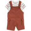 CARTER'S Set 2dielny tričko kr. rukáv, kraťasy na traky Brown&Color Stripes chlapec 3m 1N057710_3M CARTER'S Set 2dielny tričko kr. rukáv, kraťasy na traky Brown&Color Stripes chlapec 3m 1N057710_3M
