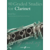 80 Graded Studies for Clarinet 2 (51-80) / 80 etud so stúpajúcou obtiažnosťou pre klarinet (51-80) 80 Graded Studies for Clarinet 2 (51-80) / 80 etud so stúpajúcou obtiažnosťou pre klarinet (51-80)