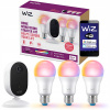 Philips Wiz Colors 8720169075016 Self-Monitoring Starter Kit monitorovacia sada biela + LED žiarovka 3-set E27 8,5W/806lm 2200-6500K+RGB Philips Wiz Colors 8720169075016 Self-Monitoring Starter Kit monitorovacia sada biela + LED žiarovka 3-set E27 8,5W/806lm 2200-6500K+RGB