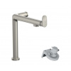 Hansgrohe Aqittura M91 Drezová batéria s filtračnou hlavicou, vzhľad nerezová 76804800-HG Hansgrohe Aqittura M91 Drezová batéria s filtračnou hlavicou, vzhľad nerezová 76804800-HG