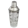 Cocktail-shaker with glass body, 400ml - XAVAX 00111550 Cocktail-shaker with glass body, 400ml - XAVAX 00111550
