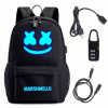 Školský batoh/taška - MARSHMELLO ŠKOLSKÝ BATOH VEĽKÝ A4 USB Školský batoh/taška - MARSHMELLO ŠKOLSKÝ BATOH VEĽKÝ A4 USB
