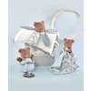 Doudou et Compagnie Paris Doudou Darčeková sada - plyšový medvedík a dečka Doudou et Compagnie Paris Doudou Darčeková sada - plyšový medvedík a dečka