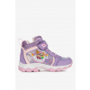 PAW PATROL Dievčenské zateplené čižmy Ružová svetlá, Fialová AW24-311PA PAW PATROL Dievčenské zateplené čižmy Ružová svetlá, Fialová AW24-311PA
