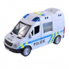 Autíčko Made Auto policejní dodávka, na setrvačník se zvukem, 21cm Autíčko Made Auto policejní dodávka, na setrvačník se zvukem, 21cm