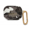 Guess silikónový kryt pre Apple Airpods Pro 1/2/3, Camo collection Black Guess silikónový kryt pre Apple Airpods Pro 1/2/3, Camo collection Black