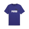 Pánske Tričko s krátkym rukávom PUMA ESS+ 2 COL LOGO TEE 58675905 – Tmavo modrá Pánske Tričko s krátkym rukávom PUMA ESS+ 2 COL LOGO TEE 58675905 – Tmavo modrá