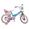 Toimsa Detský bicykel Sweet fantasy modro/biely 16 Toimsa Detský bicykel Sweet fantasy modro/biely 16