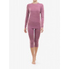 Dámske termoprádlo Viking Base Layer Gasher 3/4 Set - pink Dámske termoprádlo Viking Base Layer Gasher 3/4 Set - pink