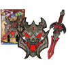 LEAN TOYS Sada z EVA peny Black Warrior Sword Shield LEAN TOYS Sada z EVA peny Black Warrior Sword Shield