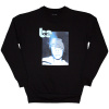 Crewneck Billie Eilish - Blue Hat Photo, Unisex,Čierna,L Crewneck Billie Eilish - Blue Hat Photo, Unisex,Čierna,L