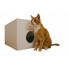 Odpočivadlo pre mačky - Biely domček pre mačky, 4 cm stena, teplý polystyrén (Biely domček pre mačky, 4 cm stena, teplý polystyrén) Odpočivadlo pre mačky - Biely domček pre mačky, 4 cm stena, teplý polystyrén (Biely domček pre mačky, 4 cm stena, teplý polystyrén)