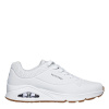 Skechers UNO Stand On Air Trainers Mens Triple White 9 (43) Skechers UNO Stand On Air Trainers Mens Triple White 9 (43)