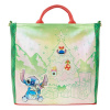Disney by Loungefly Canvas Tote Lilo&Stitch Holiday Disney by Loungefly Canvas Tote Lilo&Stitch Holiday