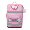 Baagl Zippy Plus Hello Kitty sweet leopard Růžová školní batoh Baagl Zippy Plus Hello Kitty sweet leopard Růžová školní batoh