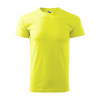 MALFINI Tričko Heavy New 137, krátký rukáv, unisex MAL-1379018 3XL Žlutá neon MALFINI Tričko Heavy New 137, krátký rukáv, unisex MAL-1379018 3XL Žlutá neon