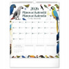 NOTIQUE Nástenný plánovací kalendár Animalium 2026, 30 x 34 cm NOTIQUE Nástenný plánovací kalendár Animalium 2026, 30 x 34 cm