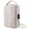 Púzdro Guess PU 4G Printed Stripes Travel Universal Bag ružové Púzdro Guess PU 4G Printed Stripes Travel Universal Bag ružové