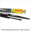 Sada stieračov Bosch Twin 651 650/450mm - 3397118321 Sada stieračov Bosch Twin 651 650/450mm - 3397118321