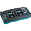 MAKITA Nabíjačka Li-Ion XGT 40V DC40RB dvojnásobná 191N09-8 MAKITA Nabíjačka Li-Ion XGT 40V DC40RB dvojnásobná 191N09-8