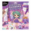 Kidea Kidea, NTKDKA, sada transferových samolepek s tematickým pozadím, víla, 8 ks Kidea Kidea, NTKDKA, sada transferových samolepek s tematickým pozadím, víla, 8 ks
