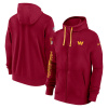 Washington Commanders - 2024 Nike Sideline Club Full-zip NFL Mikina s kapucňou M/USA=L/EU Washington Commanders - 2024 Nike Sideline Club Full-zip NFL Mikina s kapucňou M/USA=L/EU
