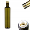 Butelka DORICA 750 ml OLIWKOWA Z DOZOWNIKIEM na olej, tmavé sklo 0,7 l Butelka DORICA 750 ml OLIWKOWA Z DOZOWNIKIEM na olej, tmavé sklo 0,7 l