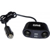 Eufab 16549 rozvaděč do zapalovače cigaret Počet cigaretových zapalovačů 2 x Rozhraní: USB 2 x Proudová zatížitelnost (max.) 10 A Eufab 16549 rozvaděč do zapalovače cigaret Počet cigaretových zapalovačů 2 x Rozhraní: USB 2 x Proudová zatížitelnost (max.) 10 A