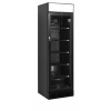 TEFCOLD Chladiaca skriňa | CEV 425 CP BLACK | presklené dvere - 345 l - čierna TEFCOLD Chladiaca skriňa | CEV 425 CP BLACK | presklené dvere - 345 l - čierna