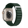 Remienok pre Apple Watch Alpine Loop 38 mm 40 mm 41 mm nylonový, tmavoolivovo zelený Remienok pre Apple Watch Alpine Loop 38 mm 40 mm 41 mm nylonový, tmavoolivovo zelený