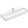 VILLEROY & BOCH Memento 2.0 závesné umývadlo s otvorom, s prepadom, 1200 x 470 mm, Stone White, s povrchom CeramicPlus, 4A22C5RW VILLEROY & BOCH Memento 2.0 závesné umývadlo s otvorom, s prepadom, 1200 x 470 mm, Stone White, s povrchom CeramicPlus, 4A22C5RW