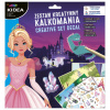 Kidea Kidea, ZKRKBKA, sada transferových samolepek s tematickým pozadím, princezna, 8 ks Kidea Kidea, ZKRKBKA, sada transferových samolepek s tematickým pozadím, princezna, 8 ks