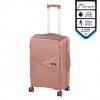 Stredný kufor TraveLux Endure s pevným vekom 68x45x25 cm ružovo zlatý Stredný kufor TraveLux Endure s pevným vekom 68x45x25 cm ružovo zlatý