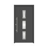 Hliníkovo-oceľové vchodové dvere pasívne Artemis 100 x 210 cm L antracit Hliníkovo-oceľové vchodové dvere pasívne Artemis 100 x 210 cm L antracit