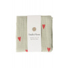 STUDIO NOOS - SWADDLE ZAVINOVAČKA Print Medium | Green Hearts STUDIO NOOS - SWADDLE ZAVINOVAČKA Print Medium | Green Hearts
