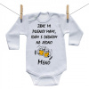 Boodyy Body s dlhým rukávom Idem s dedkom na jedno 92 (18-24 mesiacov) Boodyy Body s dlhým rukávom Idem s dedkom na jedno 92 (18-24 mesiacov)