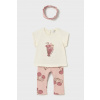 Detská bavlnená súprava Mayoral 1750.4G.Baby.PPY2 ružová 92 Detská bavlnená súprava Mayoral 1750.4G.Baby.PPY2 ružová 92