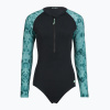 Dámske jednodielne plavky ZONE3 Long Sleeve teal tie dye Dámske jednodielne plavky ZONE3 Long Sleeve teal tie dye