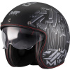 MT Helmets Otvorená prilba Lemans 2 SV S Dystopic B12 matná čierno-sivá + moto kukla RSA - 2XL - 63-64 cm MT Helmets Otvorená prilba Lemans 2 SV S Dystopic B12 matná čierno-sivá + moto kukla RSA - 2XL - 63-64 cm