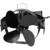 Ventilátor Strend Pro, krbový, s úchytom na dymovod a magnetom, poháňaný teplom, 4-lopatkový, čierny Ventilátor Strend Pro, krbový, s úchytom na dymovod a magnetom, poháňaný teplom, 4-lopatkový, čierny