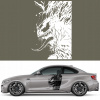 Maliarska šablóna na auto MOTÍV GRAFIKA VENOM 91x125 cm Maliarska šablóna na auto MOTÍV GRAFIKA VENOM 91x125 cm