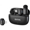 Boya Mini-12 Ultracompact 2.4GHz bezdrôtový mikrofón lightning+USB-C (čierny) Boya Mini-12 Ultracompact 2.4GHz bezdrôtový mikrofón lightning+USB-C (čierny)