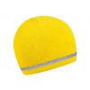 DONY dvojvrstvová čiapka s reflexným okrajom, žltá DONY dvojvrstvová čiapka s reflexným okrajom, žltá